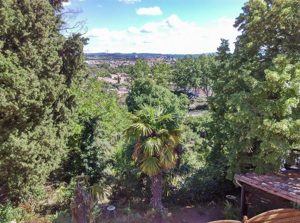 Villa Gite Avec Vue Imprenable Sur La Cite Carcassonne Exterior foto
